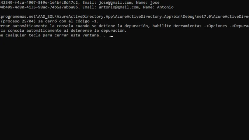 Aplicación Resultado