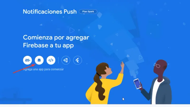 Empezar a Crear Aplicación Android en Firebase