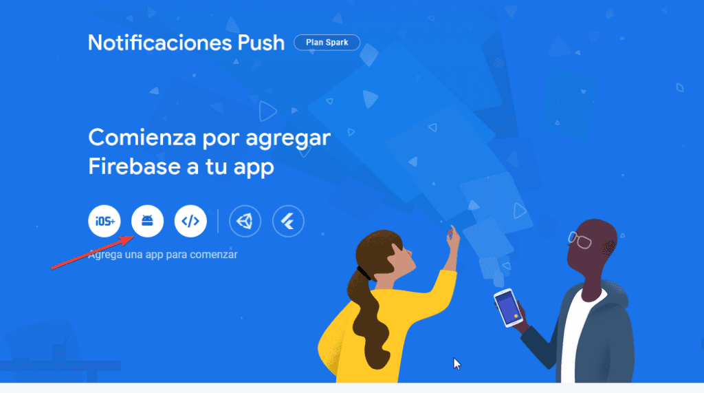 Empezar a Crear Aplicación Android en Firebase
