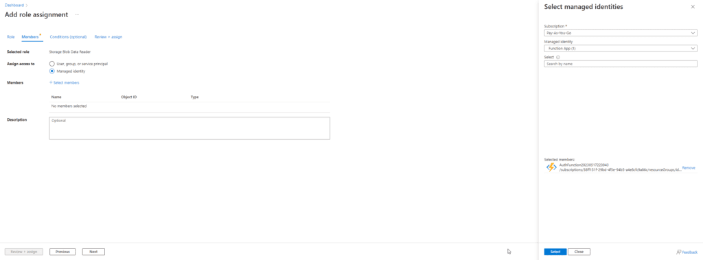 Identidad Administrada por el Sistema